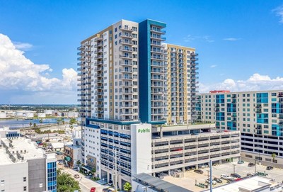 ECI Group has announced the $136 million sale of the Channel Club, a 324-unit, high rise apartment community in Tampa, FL, to Arlington, VA-based Snell Properties. The 22-story trophy tower, anchored by a Publix Super Market (not part of the asset sale), was developed by ECI in 2019 and features one- and two-bedroom apartments averaging 911 square feet.