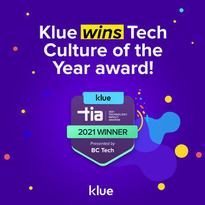 Klue Wins Culture of the Year Award at BC Technology Impact Awards