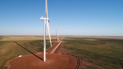 Blue Cloud I Wind Project near Muleshoe, Texas