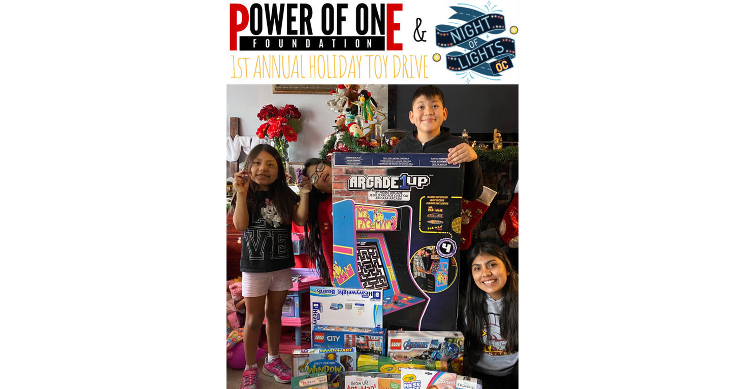 Night of Lights OC and Power of One Foundation Host Annual Holiday Toy Drive for Thousands of Families In Need