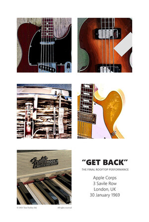 Pop Artist Tom Foolery Honors The Beatles with New "Get Back" Posters