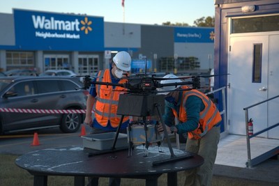 DroneUp has launched drone airport hubs with Walmart in NWA