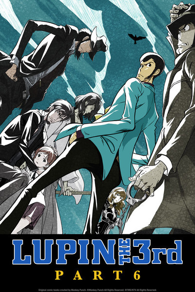 Stream the latest adventure of Lupin III exclusively on HIDIVE in LUPIN THE 3rd PART 6!