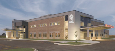 OAK Orthopedics, the southernmost division of IBJI, expands its footprint with the opening of a new 43,700-sq-ft full-service medical campus located at 6712 Convent St, Bourbonnais IL, 60914.