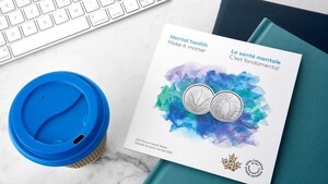 The Royal Canadian Mint Launches a Medal Recognizing the Importance of Talking About Mental Health