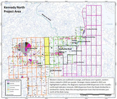 Kennady North Project Area (CNW Group/Mountain Province Diamonds Inc.)