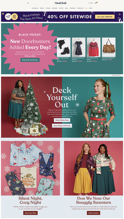 ModCloth's switch to Nogin's Intelligent Commerce platform has given the digitally native retailer of vintage-inspired women's fashions an immediate competitive advantage in a number of areas. "Their advanced data-driven analytics have helped drive down our costs, retain our loyal customer base, and cultivate new fans," said ModCloth CEO Mary Jimenez.