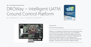 CLROBUR receives CES Innovation Award for its 3D UAM/UTM GCP for the second consecutive year