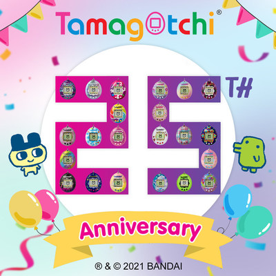Tamagotchi 25th Anniversary by Bandai America (CNW Group/Bandai America)