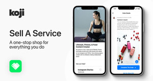 Creator Economy Platform Koji Announces "Sell a Service" App