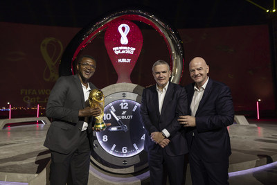 FIFA WORLD CUP QATAR 2022tm - 1 Year to Go with Marcel Desailly - Ricardo Guadalupe - Gianni Infantino