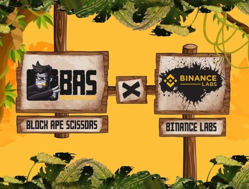 The Block Ape Scissors Project Makes Another Leap as They Join Season 3 of The Binance Labs Incubation Program (PRNewsfoto/Block Ape Scissors)