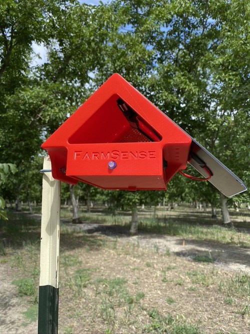 The FlightSensor can help farmers identify harmful insects in their fields in real time.