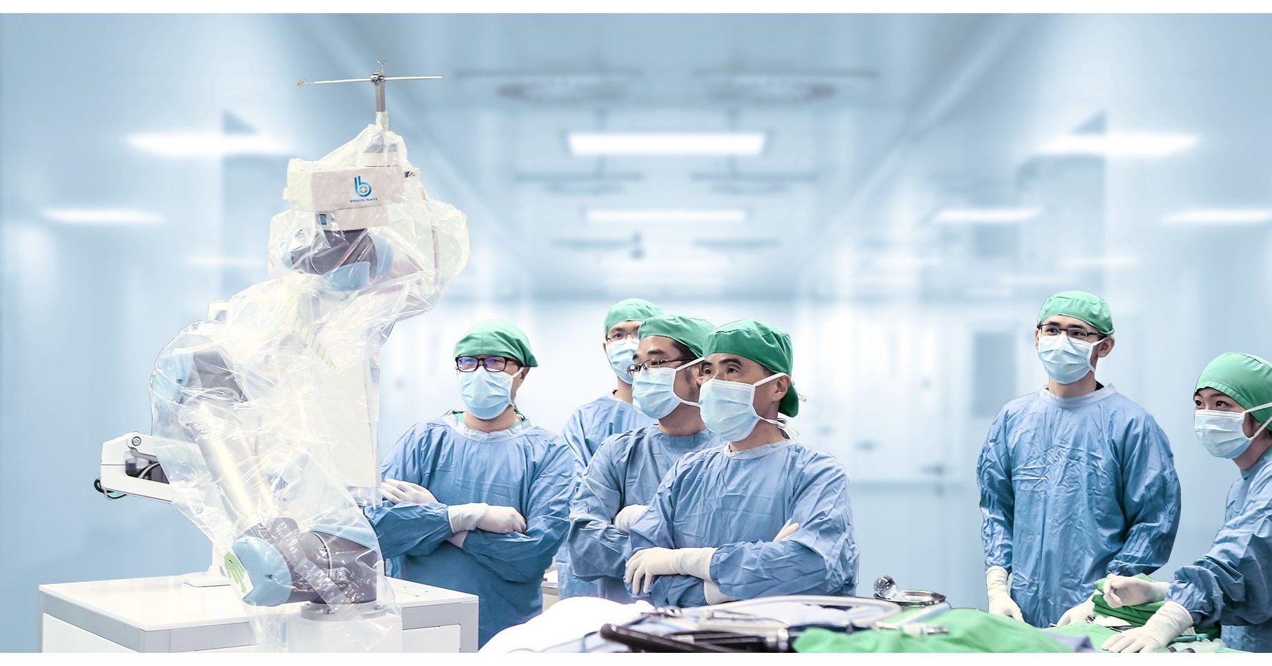 Brain Navi NaoTrac, der Neurochirurgische Navigationsroboter, erh&auml;lt 2021 die europ&auml;ische CE-Zulassung