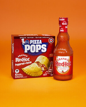 Pillsbury Canada and Frank's RedHot® Team Up On Limited Edition Hot Sauce Flavoured Pizza Pops