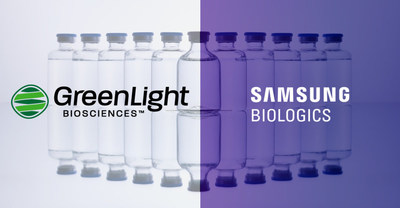 GreenLight Biosciences and Samsung Biologics announce collaboration to build capacity for messenger RNA Vaccine Manufacturing
