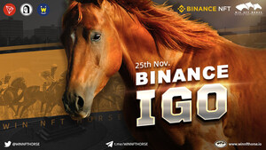 WIN NFT HORSE, primeiro produto GameFi da TRON será lançado no IGO da BINANCE NFT