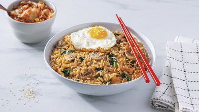 Kimchi Fried Rice Bowl with Fried Egg