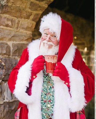Enjoy a cup of cocoa with the jolly old elf himself at VisitWithSanta.com.