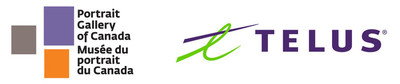 Portrait Gallery of Canada and Telus logo (CNW Group/Portrait Gallery of Canada)