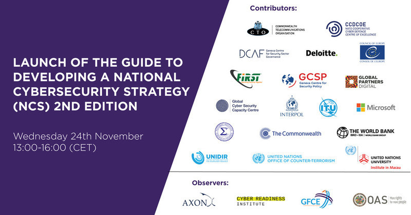 The Cyber Readiness Index contributes to the second edition of the Guide to Developing a National Cybersecurity Strategy - Vimarsana News