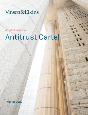 Capa do guia Antitrust Cartel Primer da Vinson & Elkins