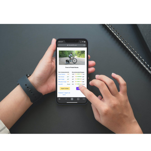 MyVeloFit delivers a mobile-based AI video analysis tool that helps cyclists adjust their bike to improve comfort, performance and reduce injury.