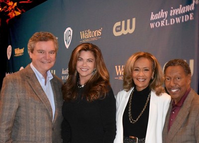 Presenting sponsor Kathy Ireland joined by Emmy award winning executive producer Sam Haskell and Grammy Award winning duo Marilyn McCoo and Billy Davis Jr. at world premiere of The Waltons' Homecoming
Courtesy: Jon Carrasco