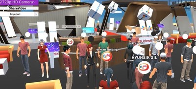 Participating in the Busan Contents Market in a virtual space (Metaverse)