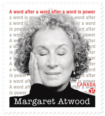 Margaret Atwood stamp (CNW Group/Canada Post)