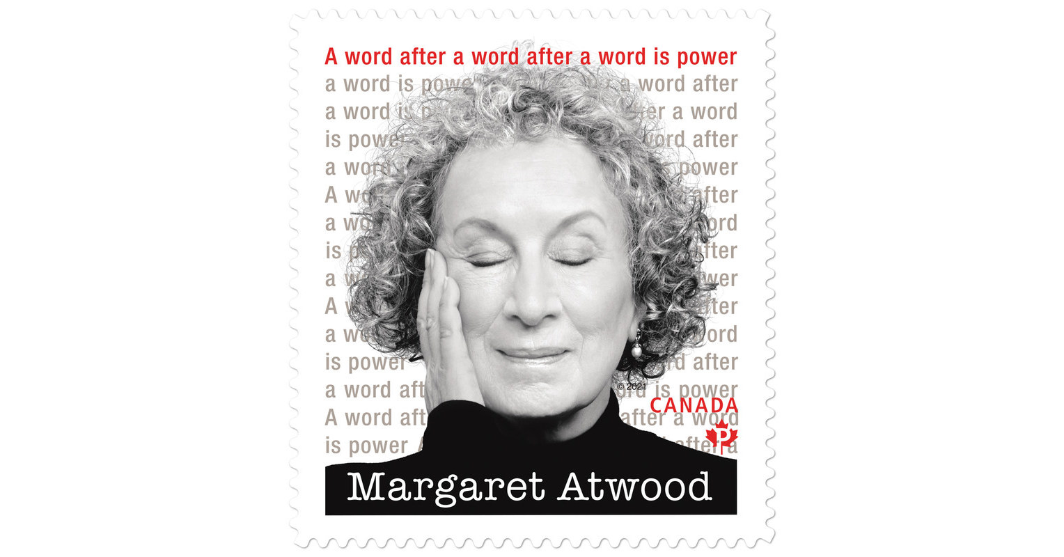Internationally renowned Margaret Atwood featured on new stamp