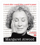Internationally renowned Margaret Atwood featured on new stamp
