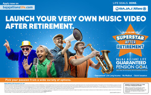 Fulfil your dream to be a Superstar with Bajaj Allianz Life's 'Superstar After Retirement'
