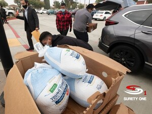 Surety One, Inc. Delivers Thanksgiving Love