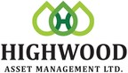Highwood Asset Management Ltd. Announces Third Quarter 2021 Results and Operational Update
