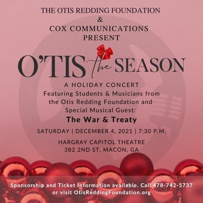 The Otis Redding Foundation presents O'Tis The Season holiday concert