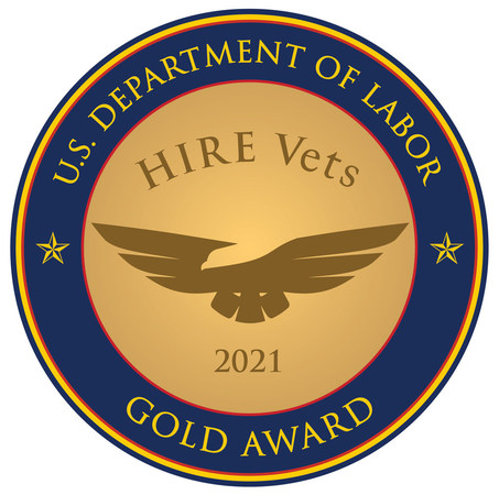 ThayerMahan Receives Second Consecutive HIRE Vets Gold Medallion Award from U.S. Department of Labor - Vimarsana News