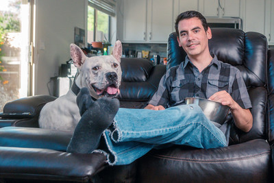 2021 Love Stories Winner: Nicholas’ journey of sobriety led him to volunteer to help animals, which is how he met Bolt. While they’ve both had a challenging past, Bolt showed Nicholas that everyone deserves to be loved.