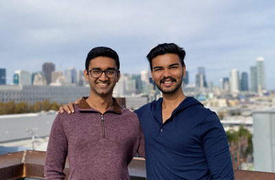 From left to right: Wispr AI co-founders Sahaj Garg (CTO) and Tanay Kothari (CEO)
