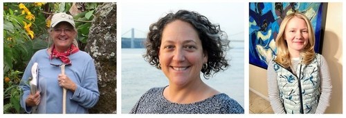 Princess Cruises Honors Women of The Explorers Club Serving as Godmothers of Enchanted Princess - From left to right: Captain Lynn Danaher, Dr. Vicki Ferrini, and Jenifer Austin