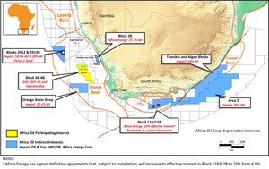 Venus-1X Exploration Well Spuds in Offshore Namibia Block 2913B