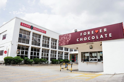 Barry Callebaut's Chocolate and Cocoa factory in Port Klang, Malaysia.