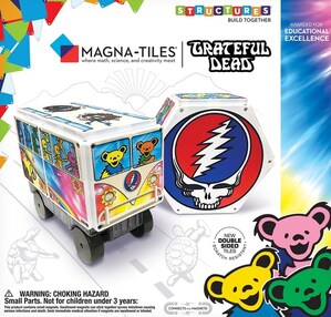 CreateOn® Expands Line Of Collectable Magna-Tiles With New Grateful Dead Partnership