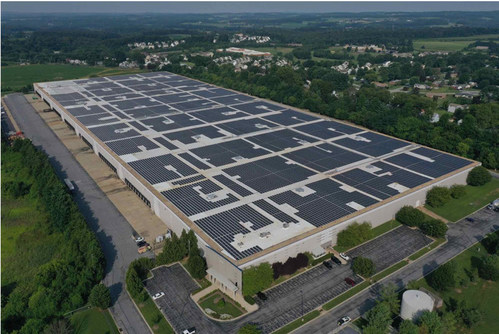 The Bomber, located in Hampstead, MD is the largest community solar rooftop project.in the country.