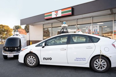 7-Eleven and Nuro to Offer Mountain View, CA Residents On-Demand Delivery Using Autonomous Vehicles