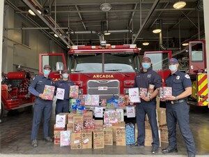 The First Responders Children's Foundation "Toy Express" Is Working Around Supply Chain Issues To Deliver 250,000 Free Toys To Children Across The United States - Especially Those That Have Lost A First Responder Parent In The Line Of Duty