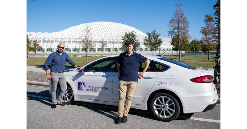 Autonomous car arrives at Florida Poly to enhance research at new facility