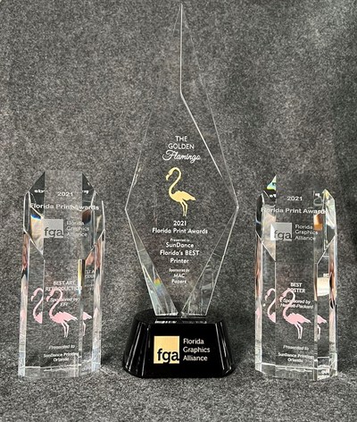 Voted "Florida's BEST Printer" 2 years in a row - Golden Flamingo Award