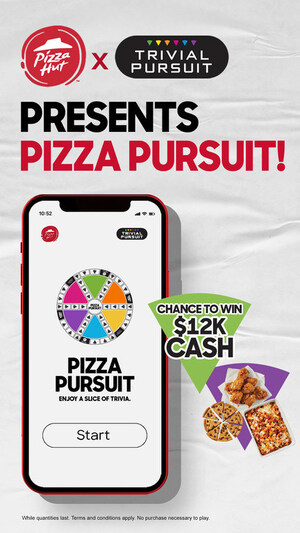 Pizza Hut and Trivial Pursuit Partner in Pizza Pursuit