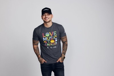 Kane Brown is participating in the Love Music. Stop Cancer. campaign to support St. Jude Children's Research Hospital.
